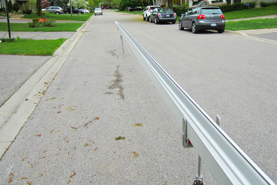 On site - seamless rain gutter manufacturing